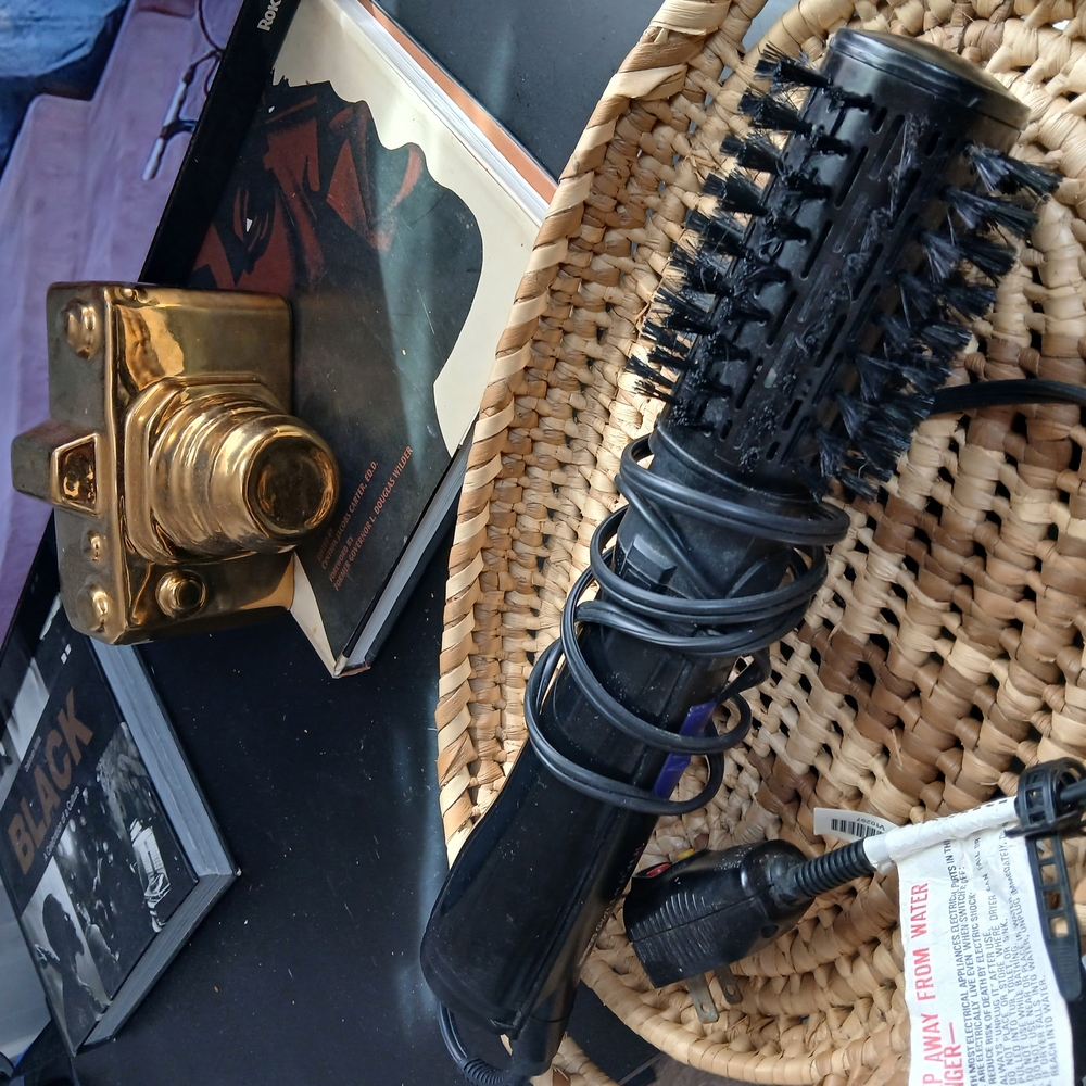 Black Hair Styling Brush